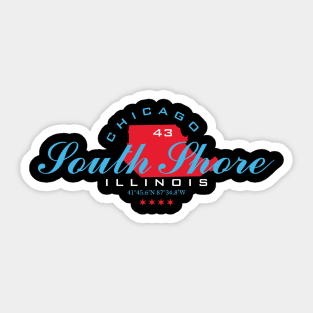 South Shore / Chicago Sticker